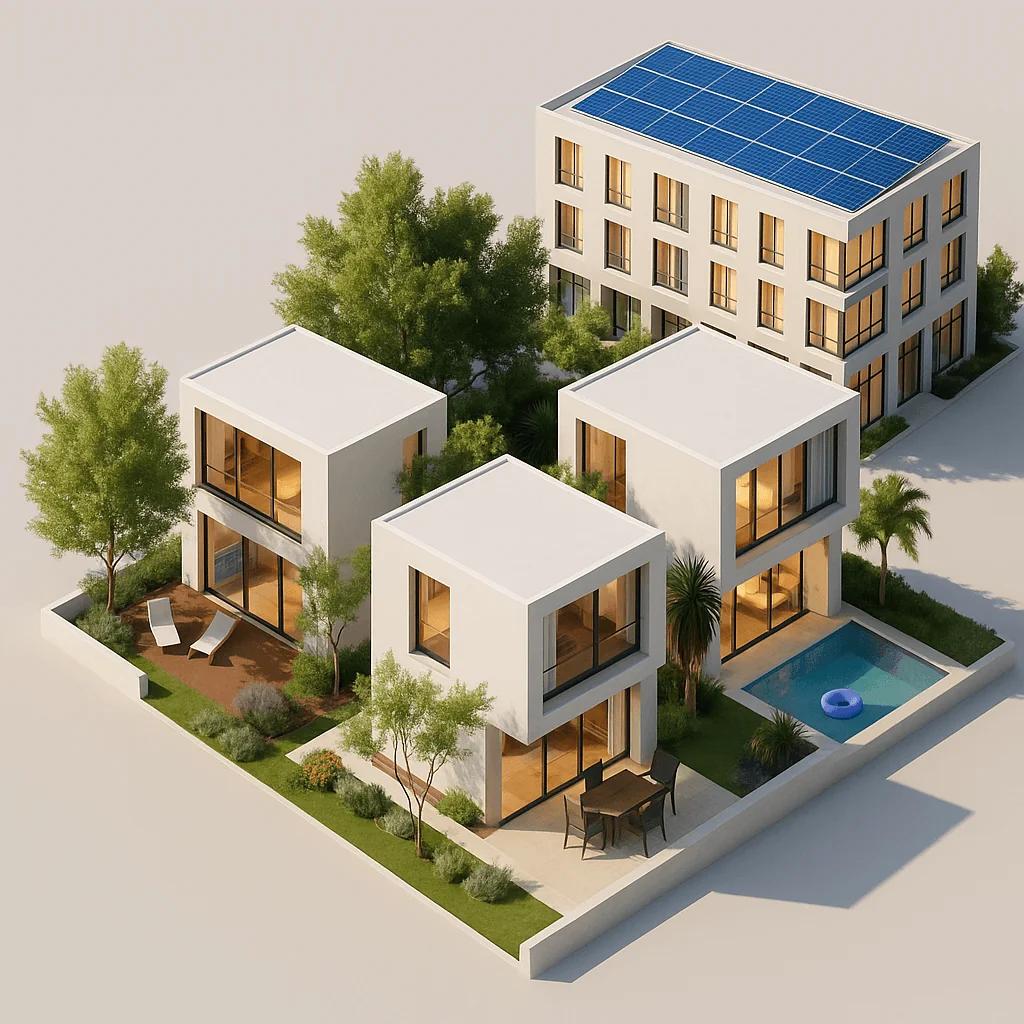 Modernes Hotellerie-Environment für Sareho Demo - digitale Guest Journey und Smart Hotel Technologie