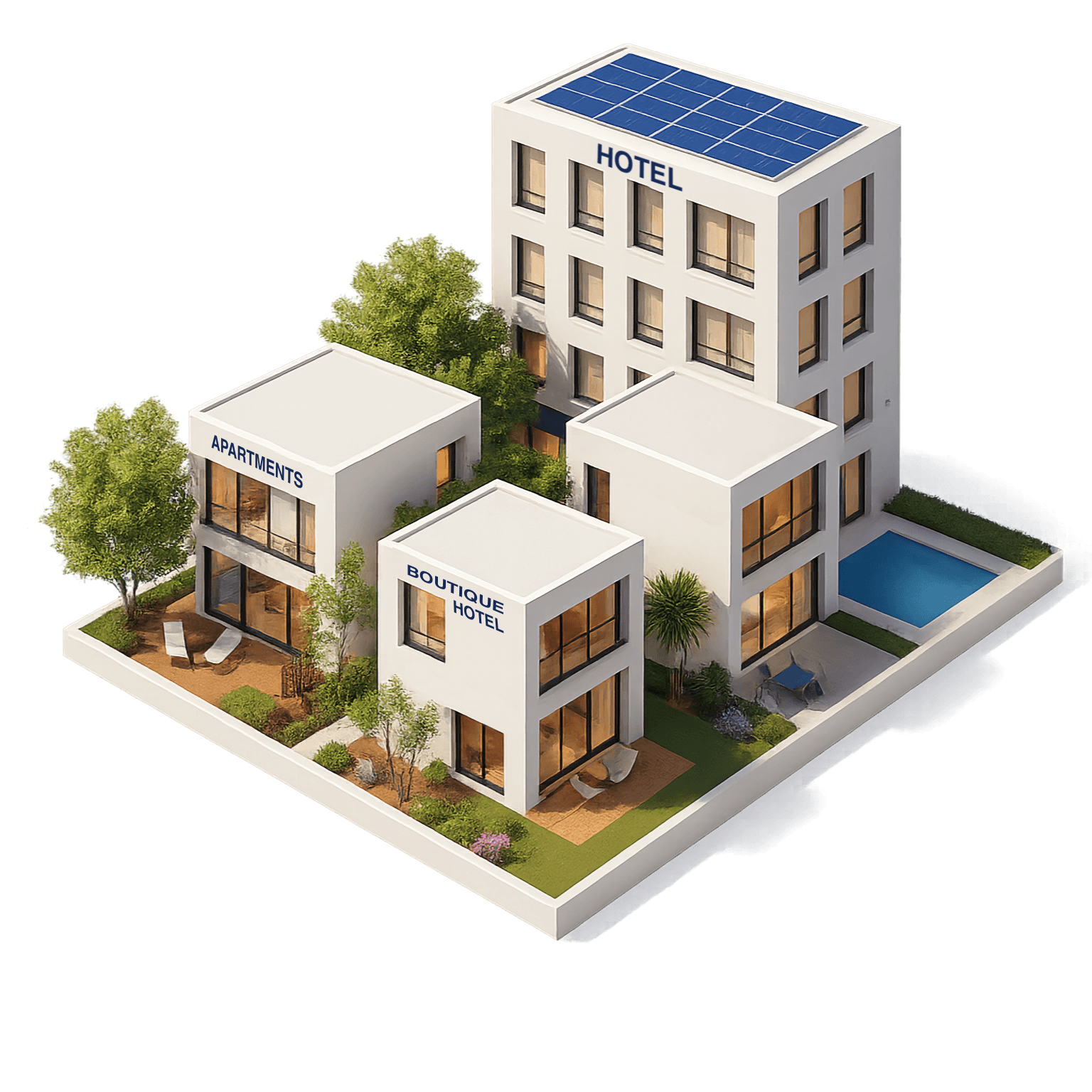 Intelligente Hotelvernetzung mit Sareho
